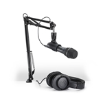 Audio-Technica Streaming/Podcasting Pack w/ USB/XLR Mic
