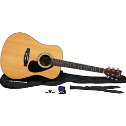 Yamaha GigMaker Deluxe Acoustic Guitar Package Natural