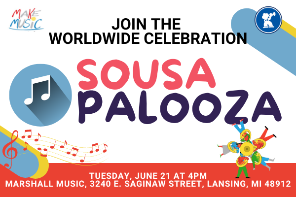 Make Music Lansing - Sousapalooza 2022