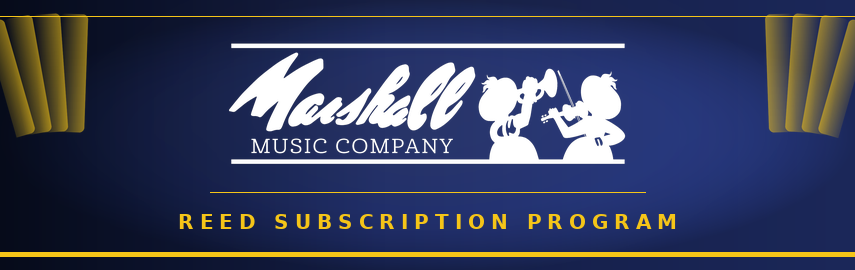 Marshall Music Reed Subscription Program