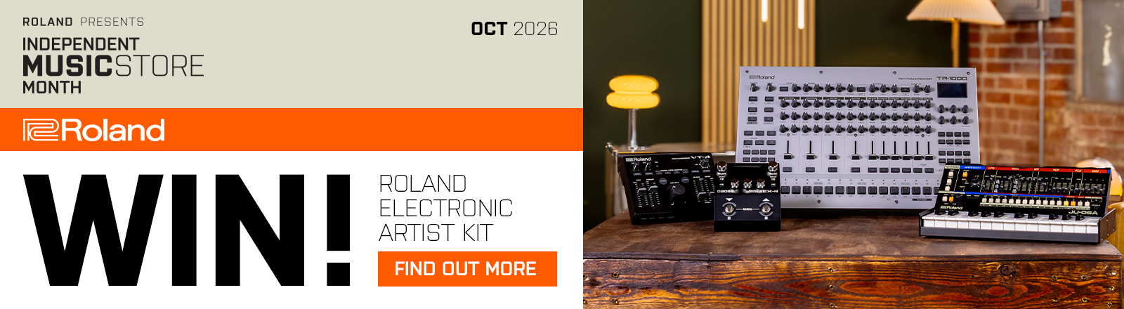 Independent Music Store Month | AIMM/Boss/Roland/Marshall Music