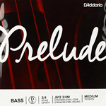 D'Addario Prelude Bass D 3/4