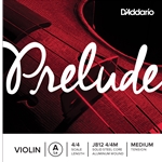 D'Addario Prelude Violin Single A String, 4/4 Scale, Medium Tension