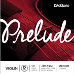 D'Addario Prelude Violin D 1/2