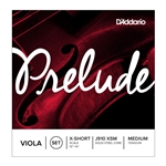 D'Addario Prelude Viola String Set, Extra Short Scale, Medium Tension