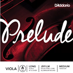 D'Addario Prelude Viola Single A String, Long Scale, Medium Tension