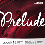 D'Addario Prelude Viola Single A String, Medium Scale, Medium Tension