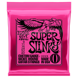 Ernie Ball Super Slinky Guitar Strings 9-42 Pink Pack