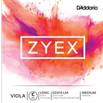 D'Addario Zyex Viola Single C String, Long Scale, Medium Tension
