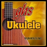 GHS Hawaiian D-Tuning Standard Ukulele Strings Clear Nylon