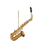 Ornament - Gold Saxophone