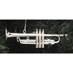 Ornament - Silver Trumpet