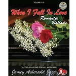 Jazz Play-A-Longs Vol 110 w/CD: When I Fall In Love: Romantic Ballads