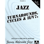 Jazz Play-A-Longs Vol 16 w/CD: Turnarounds, Cycles & ii/V7s