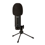 On Stage USB Mic w/Cable, Desktop Stand, Clip, & Windscreen