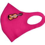 Violin Face Mask Pink