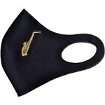Sax Face Mask Black