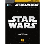 Star Wars Instrumental Play-Along for Alto Sax: Music from All Nine Films