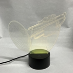 Trumpet Color Changing 3D Led Lamp