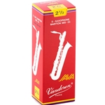 Vandoren Java Red Bari Sax Reeds 5-Pack #2.5