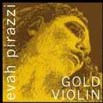 Pirastro Evah Pirazzi Violin E Goldstahl with Loop End