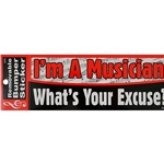 Im a Musician Bumper Sticker