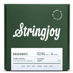 Stringjoy Classic Light Gauge (10-46) Pure Nickel Electric Guitar Strings
