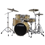 Yamaha Stage Custom Birch 5-Pc Shell Pack Natural Wood 22" BD w/ HW-680W Hardware Pack