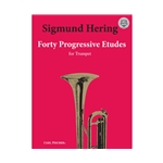 Forty Progressive Etudes w/MP3 / Hering