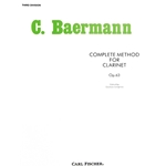 Baermann / Complete Method for Clarinet Op 63 Book 3