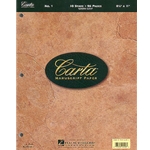 Manuscript Paper 8.5x11 Looseleaf 10 Staff Paper