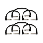 Hosa Flat Guitar Patch Cable 6Pk