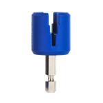 MusicNomad GRIP Bit - Rubber Lined Drill Bit Pegwinder for Cordless Screwdriver