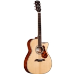 Alvarez Masterworks Herringbone OM A/E w/Case