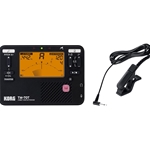 Korg Tuner/Metronome w/Pickup Black