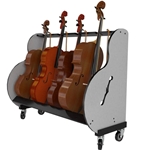 A&S The Band Room™ Cello Storage Rack for Music Teachers