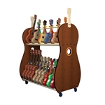 The Band Room™ Universal Ukulele Storage Rack, 30 Ukes