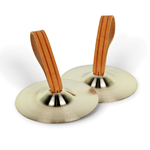 Sonor Orff 4" Cymbals w/Straps - Pair