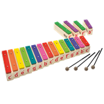 Sonor Orff Meisterklasse Metal Tenor-Alto Chime Bar Diatonic Set Boomwhacker Edition