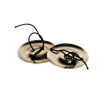 Sonor Orff Finger Cymbal Pair Silver Bronze