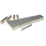 Sonor Orff Meisterklasse Metal Soprano Chime Bar Diatonic Set - 19 Bars
