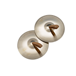 Sonor Orff 8" Cymbals w/Straps - Pair