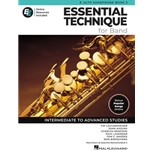 Essential Technique for Band - Alto Sax with Online Resources