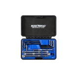 MusicNomad Premium Guitar Tech Truss Rod Wrench Set w/ Case - 11 pcs