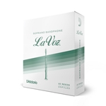 La Voz Soprano Saxophone Reeds, Medium Hard, 10 Pack