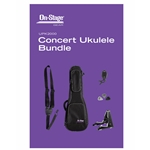 On Stage Concert Ukulele Accessory Bundle