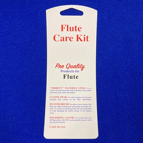 2 Sets Flute Cleaning Rod and Cloth Cleaning Swabs Flute Cleaning Kit Flute  Polishing Cloth Woodwind Instruments Flute Sticks