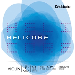 D'Addario Helicore Violin E 4/4 Steel