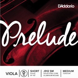 D'Addario Prelude Viola D Under 15"