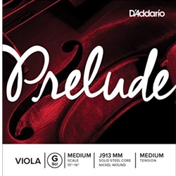 D'Addario Prelude Viola Single G String, Medium Scale, Medium Tension